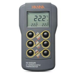 Hanna HI 93532R Dual Input Thermometer