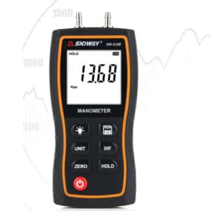 Sndway Digital Manometer Air Pressure Pengukur Tekanan SW-512