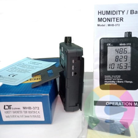 Lutron MHB-372 Humidity/Barometer/Temp. Monitor