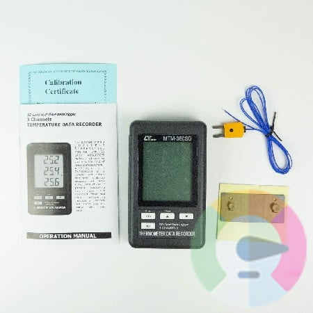 Lutron MTM-380SD Thermometer Data Recorder