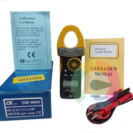 Lutron CM-9940 Mini DCA/ACA Clamp Meter