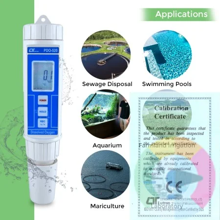 Lutron PDO-520 Dissolved Oxygen Meter | Lutron Indonesia