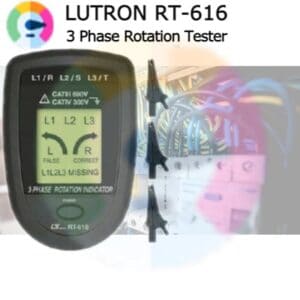 Lutron RT-616 3 Phase Rotation Tester