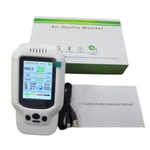 Air Quality Monitor 8 in 1 with Ozone Detector DM502O3