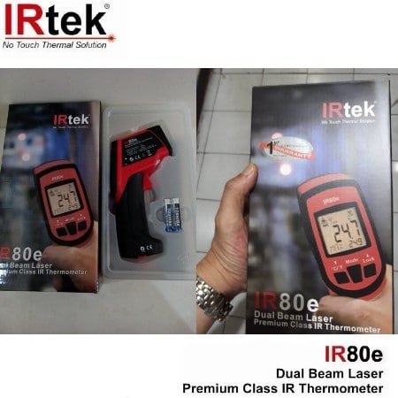 IRtek IR80e Infrared Thermometer Dual Beam