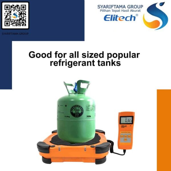 Elitech LMC-200 Refrigerant Scale HVAC Digital Charging