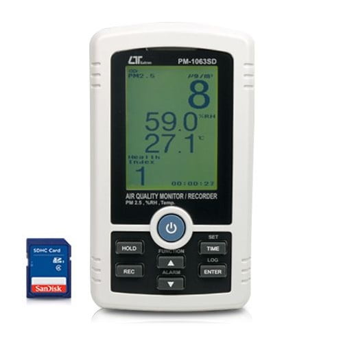 Lutron PM-1063SD Air Quality Monitor/Recorder
