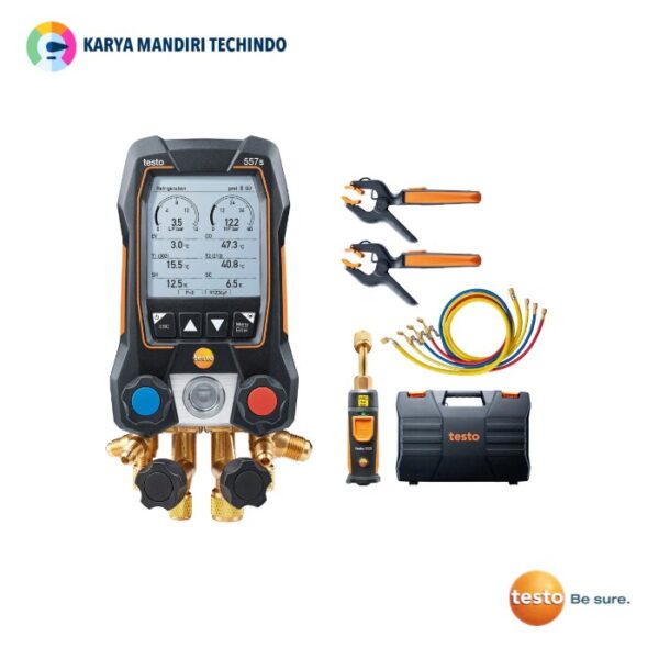 Testo 557s Smart Vacuum Kit With Filling Hoses