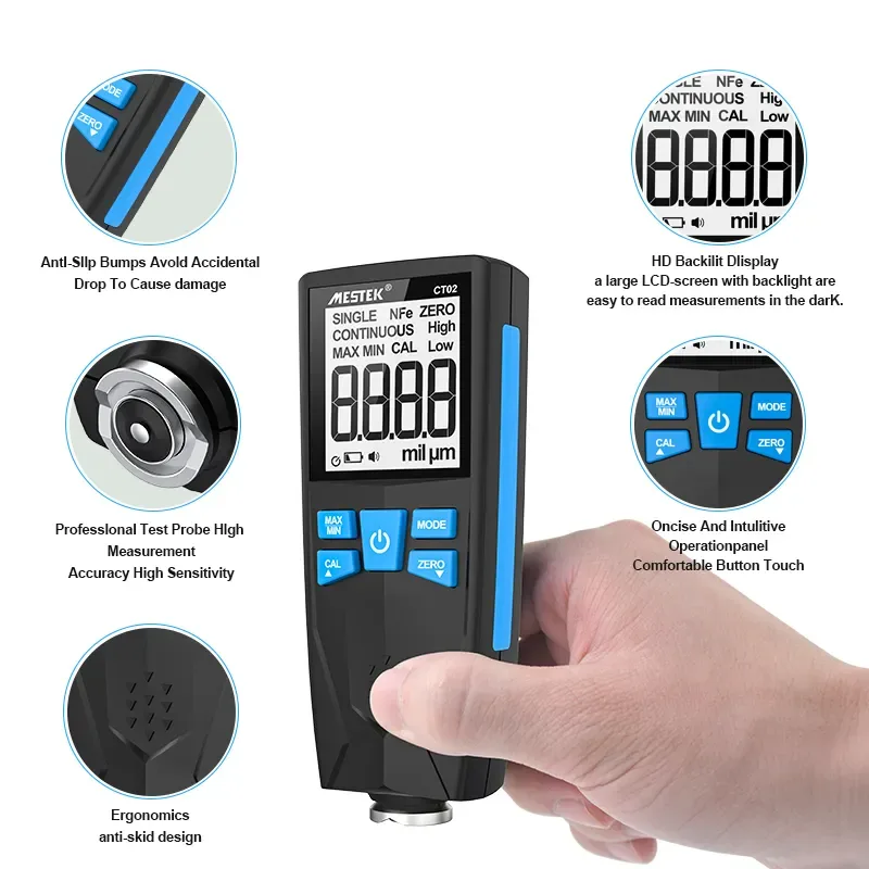 Mestek CT02 Coating Thickness Gauge
